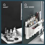 Porte-Brosse à Dents Mural Familial